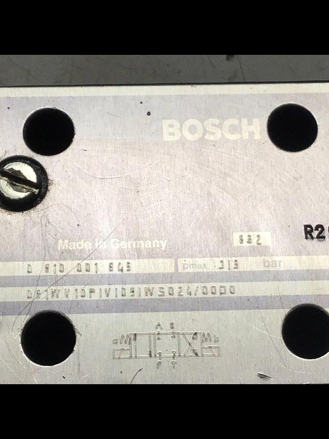 Used BOSCH Valve 0 810 001 845 Used