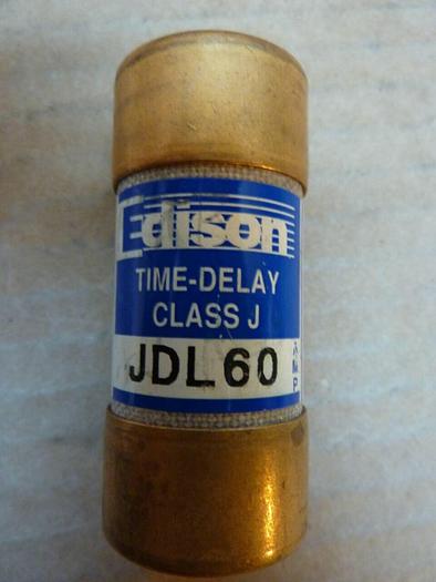 Used EDISON 60 Amp Fuse JDL-60 #24790