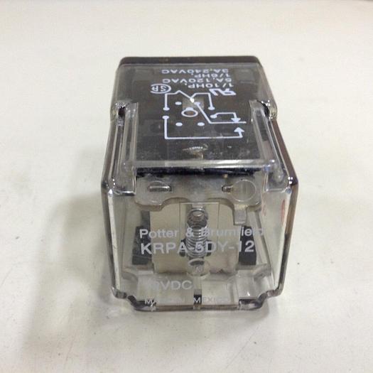 Used POTTER & BRUMFIELD Relay KRPA-5DY-12 #76398