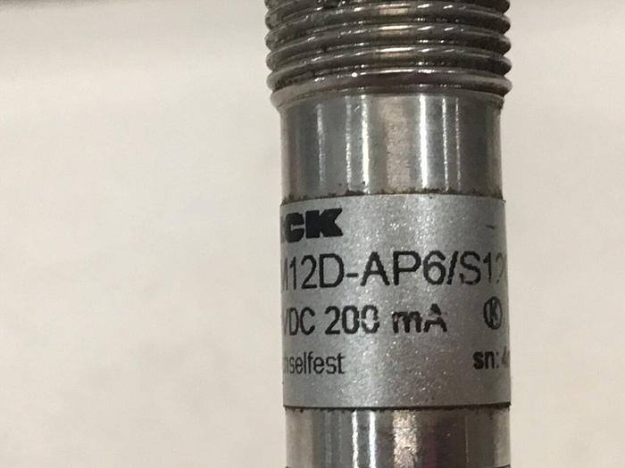 Used TURCK ELEKTRONIK Sensor NI4EM12DAP6S120 #128334
