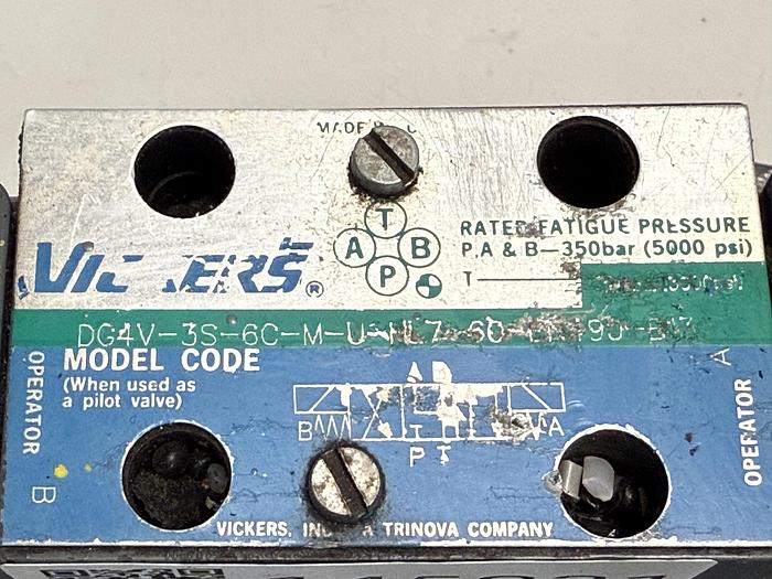 Used VICKERS DG4V-3S-6C-M-U-HL7-60-EN490-B13