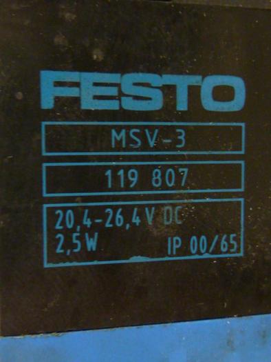 Used FESTO Control Block / Valve Terminal IFB8-02 #52802