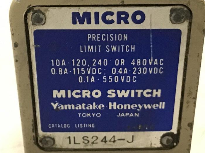 Used YAMATAKE Limit Switch 1LS244-J #122350