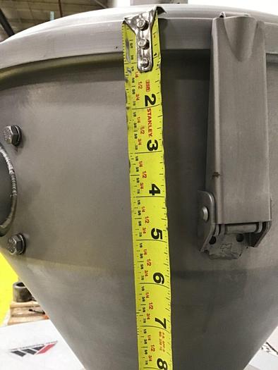 Used UNA-DYN Hopper Receiver LS2 .75CF #140516