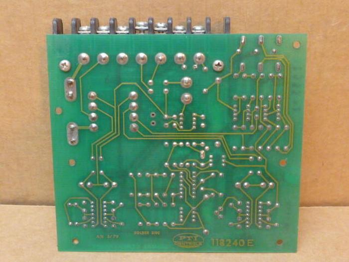 Used PTI CONTROLS Signal Conditioner Board 50215 #31874