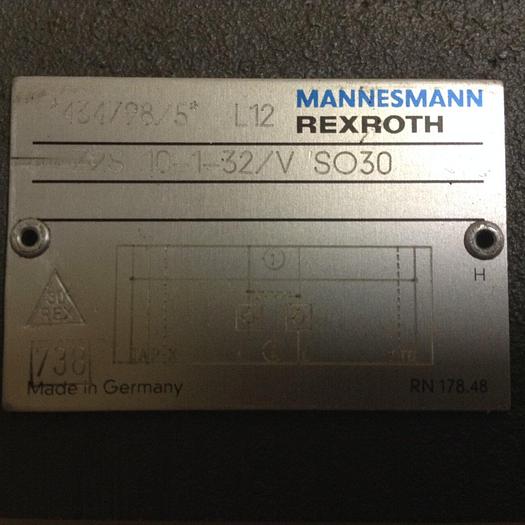 Used REXROTH Valve Z2S10132VSO32 #85190