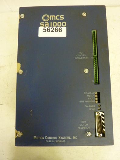 Used MCS Servo Amplifier SA-1000 Used
