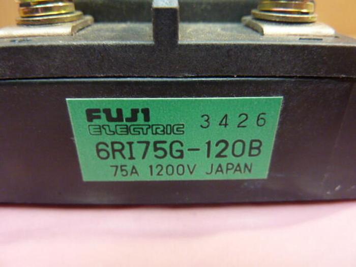 Used FUJI ELECTRIC Bridge Rectifier 6RI75G-120B #36858
