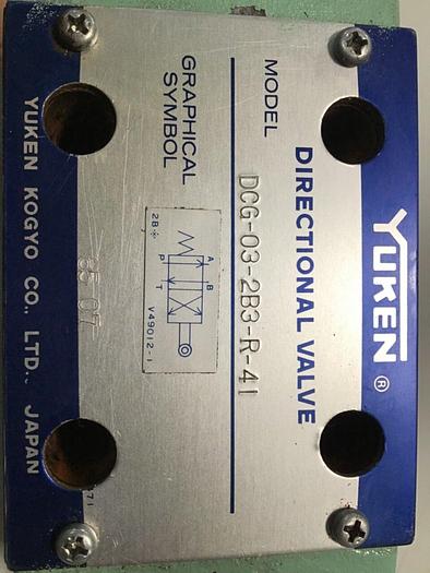 Used YUKEN Valve DCG-03-2B3-R-41 #111758