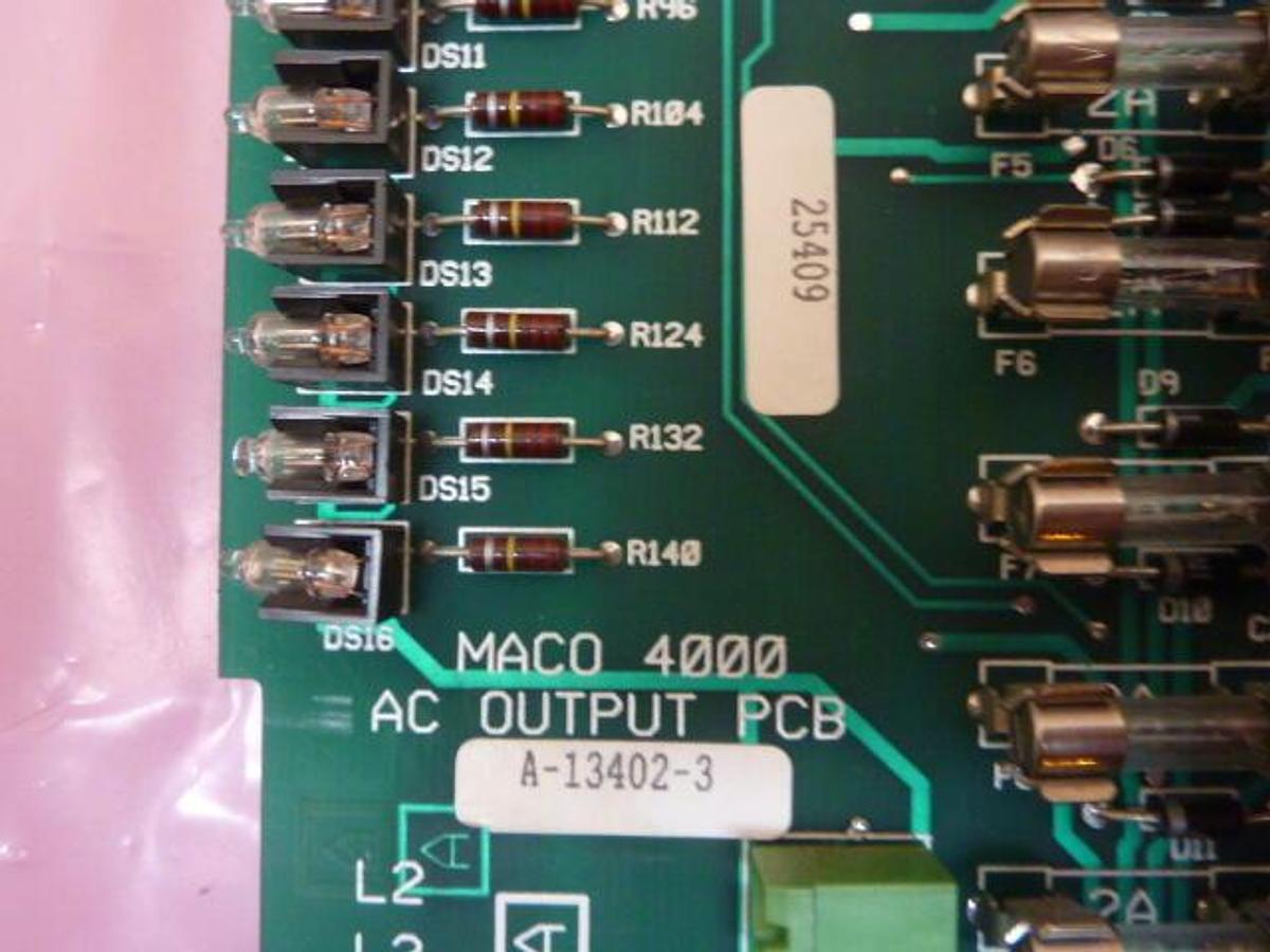 Used BARBER COLMAN AC Output Circuit Board A-13402-3 Used