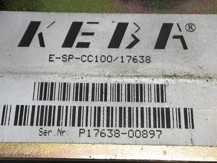 Used KEBA Operator Panel E-SP-CC100/17638 #132476