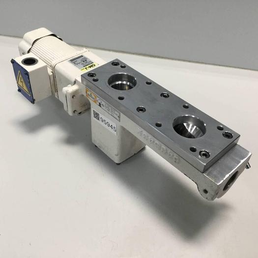 Used MITSUBISHI GEARMOTOR w/ Feed Throat Slide GM-JW USED