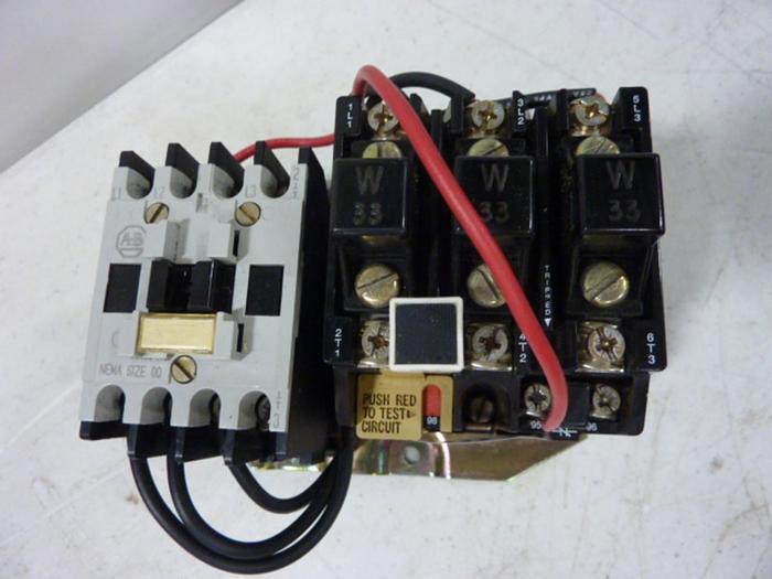Used ALLEN BRADLEY Contactor 509-TOD SER B #58018