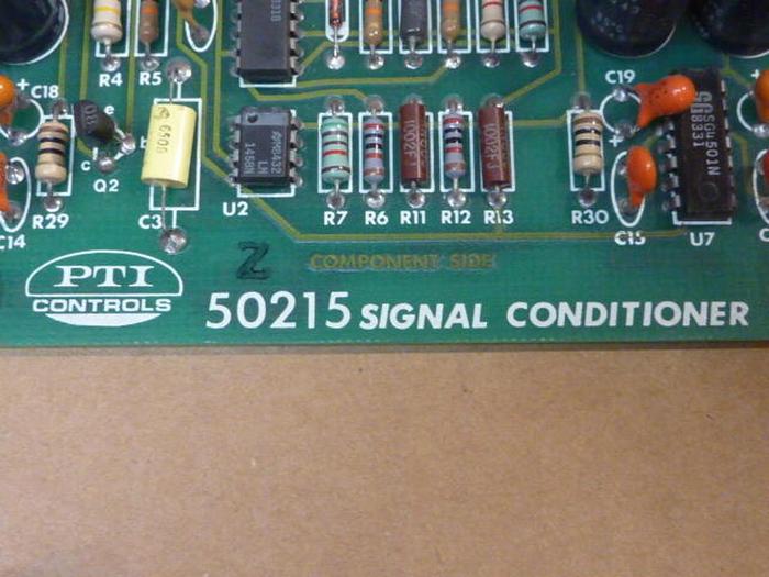 Used PTI CONTROLS Signal Conditioner Board 50215 #31874