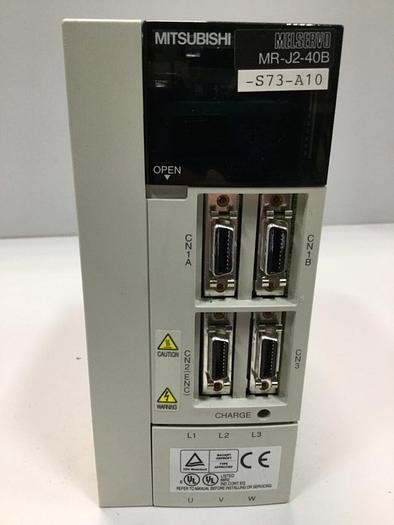Used MITSUBISHI AC Servo Drive MR-J2-40B-S73-A10 #100785