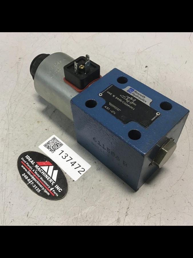 Used MANNESMANN REXROTH Valve 4WE10EA33/CG24N9K4 Used