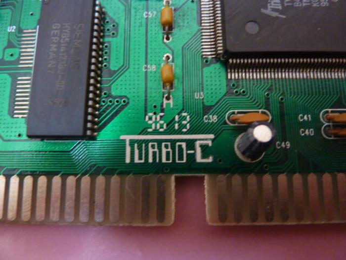 Used TURBO Circuit Board 9613 #37972