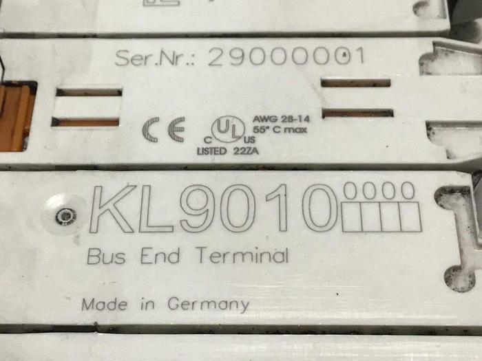 Used BECKHOFF Bus End Terminal KL9010 #125266