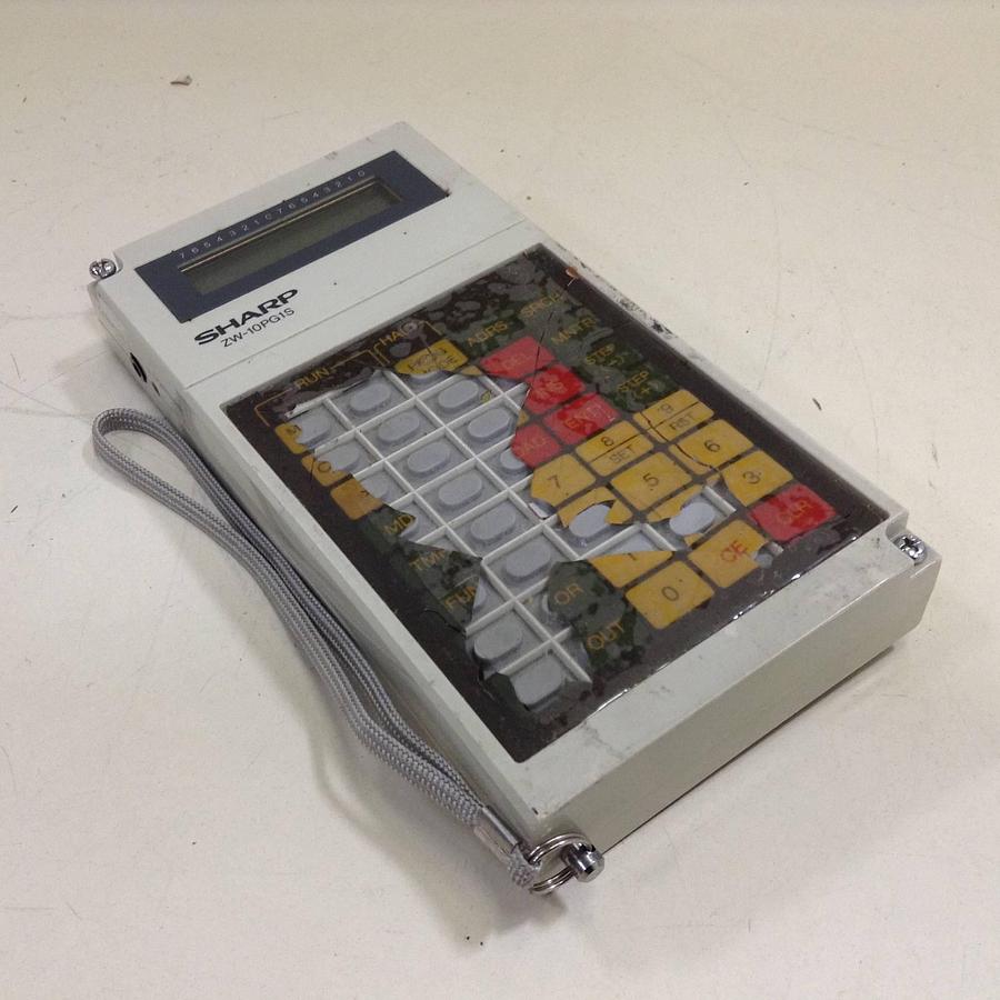 Used SHARP Hand Held Programmer ZW-10PG1S USED