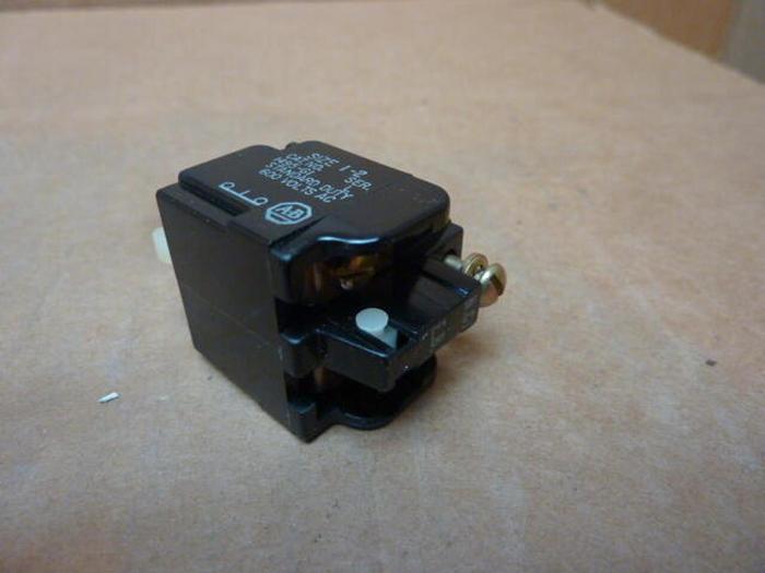 ALLEN BRADLEY Auxiliary Contact Block 1495-G1 SER L #32520
