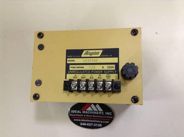 Used ACOPIAN Unregulated Power Supply U24Y100 #73825