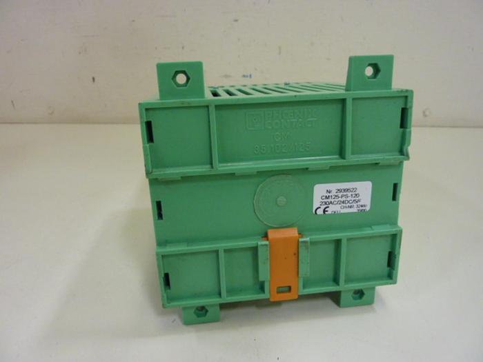 Used PHOENIX CONTACT Power Supply CM125-PS-120-230AC/24DC/5/F #55858