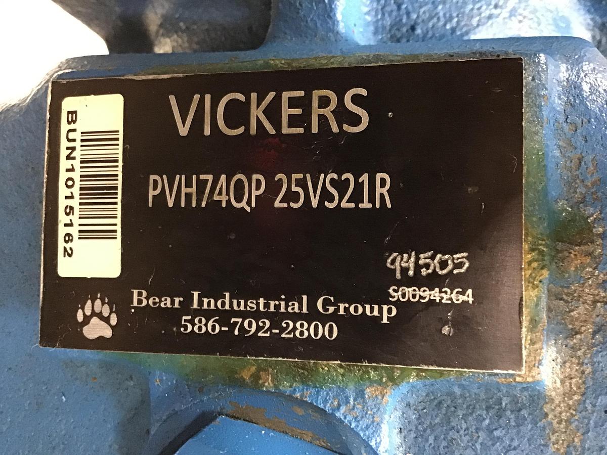 Used VICKERS PVH74QP25VS21R
