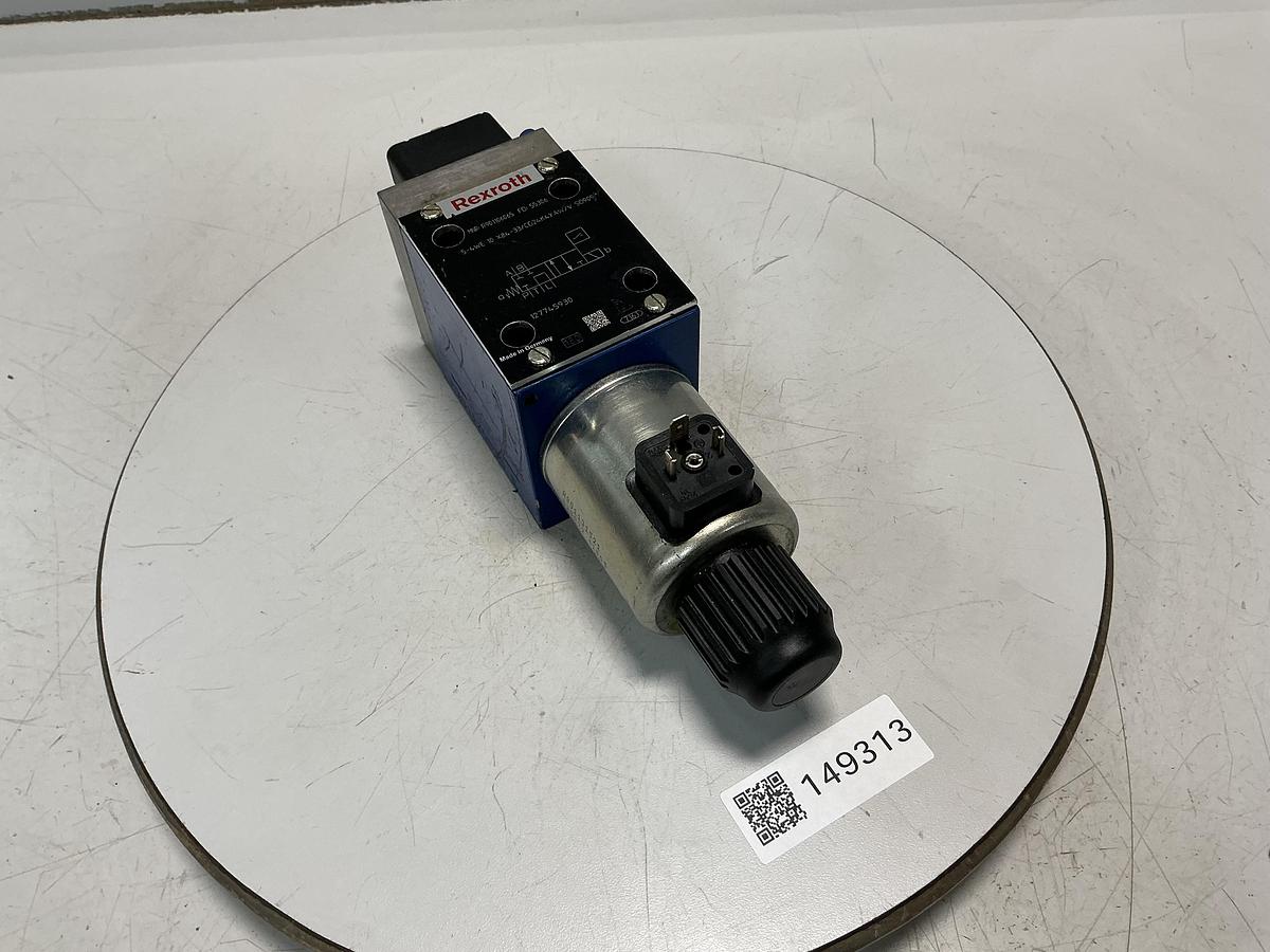 Used REXROTH 5-4WE 10X84-33/CG24K4YAW/V S0909