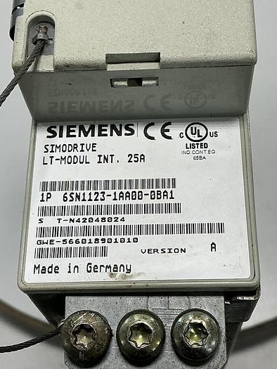 Used SIEMENS LT-MODUL INT. 25A