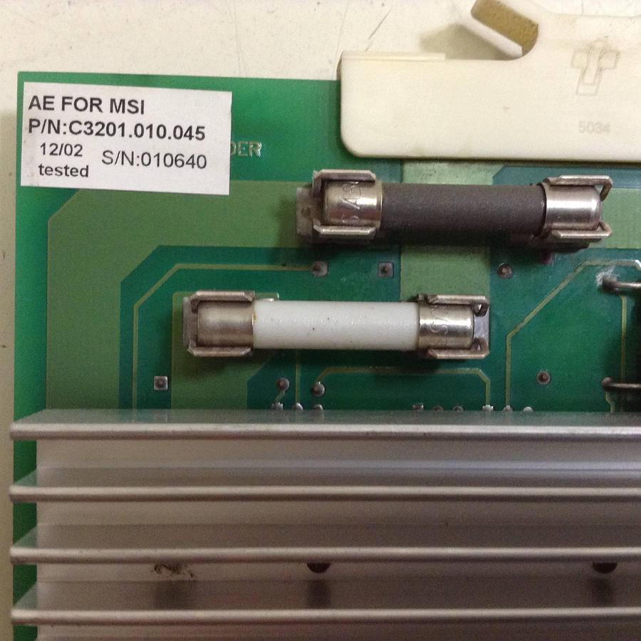 Used AMERICAN MSI Control Board C3201.010.045 Used