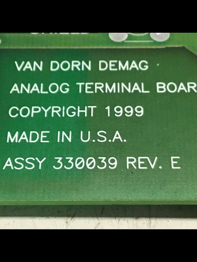 Used VAN DORN Analog Terminal Board PC330-039 Used