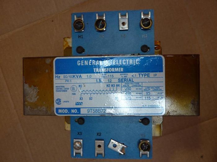 Used GENERAL ELECTRIC / GE 1 kVA Transformer 9T58B72 #25817