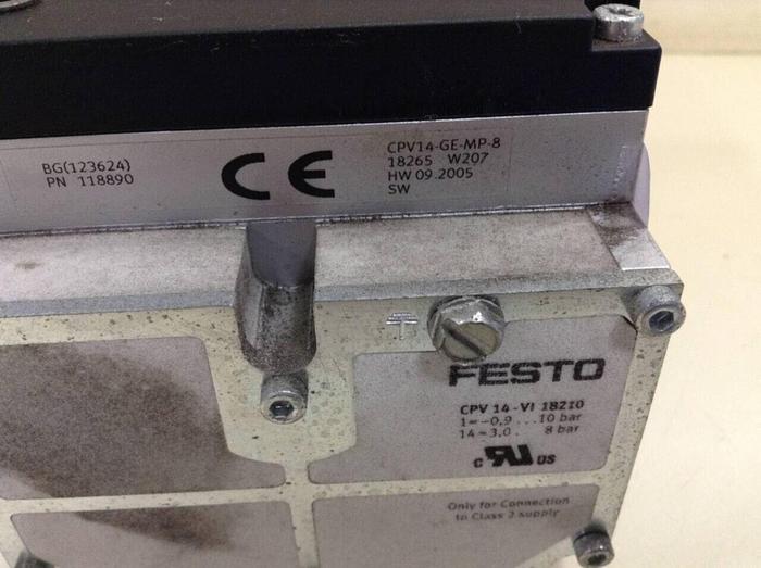 Used FESTO Valve Terminal CPV14 CPV14-VI #70420