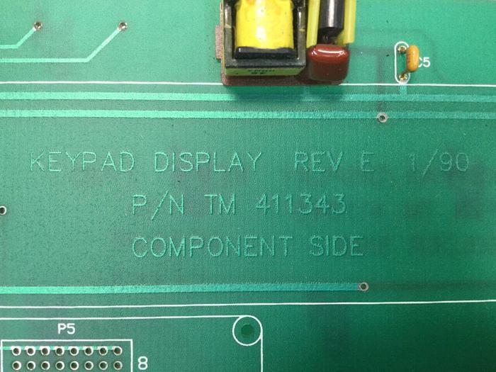 Used THORESON MCCOSH Keypad Display TM 411343 #108433