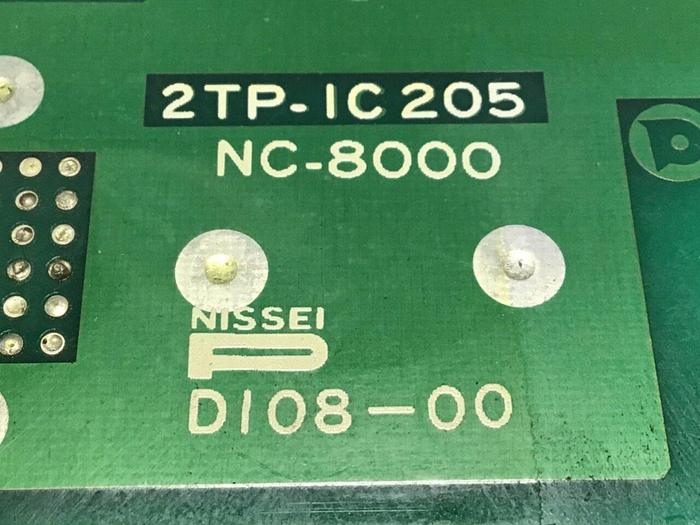 Used NISSEI Circuit Board NC8000 2TP-IC205 Used