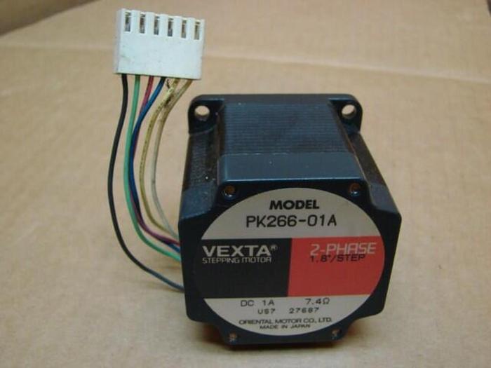 Used ORIENTAL MOTOR Stepper Motor PK266-01A #21914