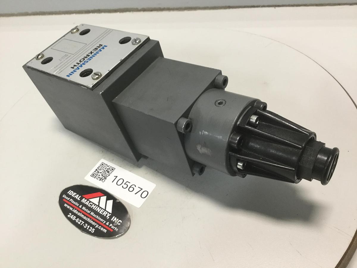 Used MANNESMANN REXROTH Proportional Flow Control Valve 4WRE10EA641224Z4M468 Used