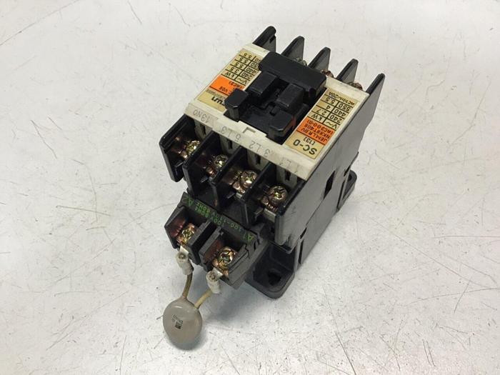 Used FUJI ELECTRIC Contactor SC-0 4NC0F0 #125453