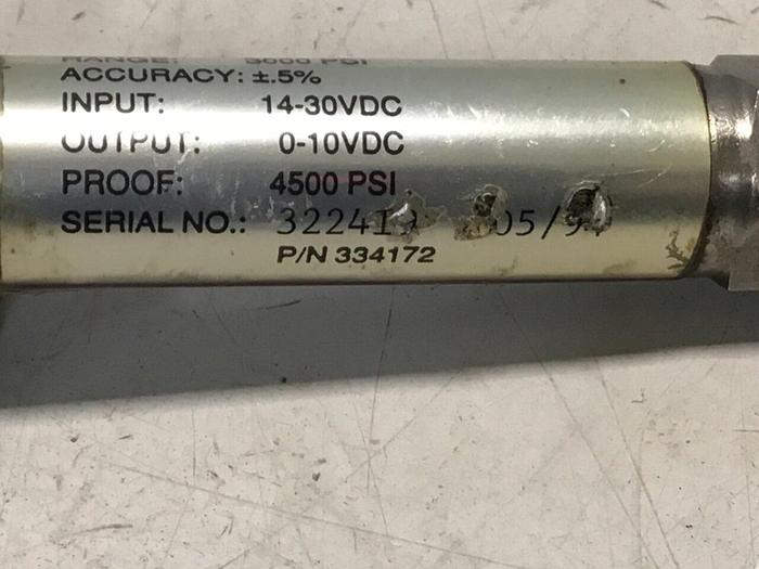 Used NOSHOK Transmitter 100.3000.1.1.5.3.3SPL.ORF #135478