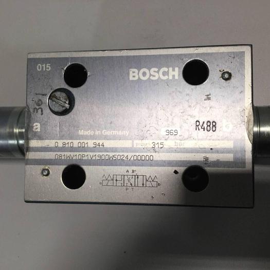 Used BOSCH Valve 0 810 001 944 #91515