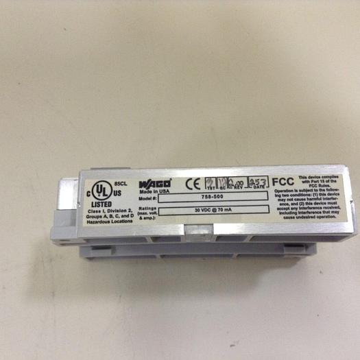 Used WAGO Ethernet Switch 758-500 #79688