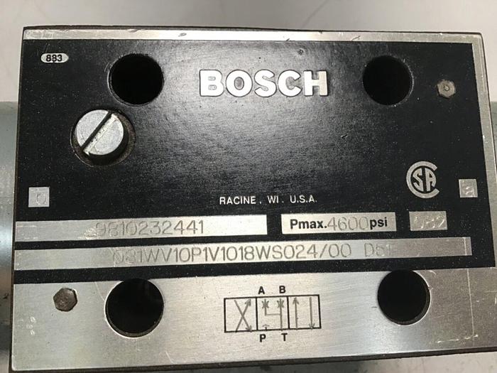 Used BOSCH Valve 081WV10P1V1018 9810232441 Used