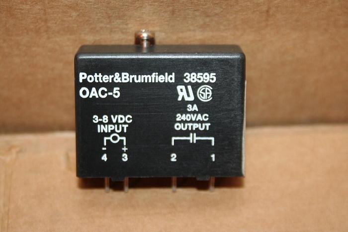 Used POTTER & BRUMFIELD AC Output Module OAC-5 Used
