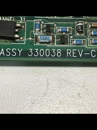 Used VAN DORN Pathfinder DC Output Board PC330-038 Used #117727