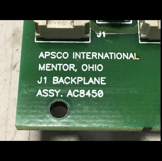 Used APSCO Van Dorn Rack Circuit Board AC8450 USED