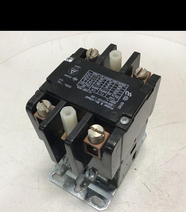 Used POTTER & BRUMFIELD Relay P3OP42D1281-24 USED