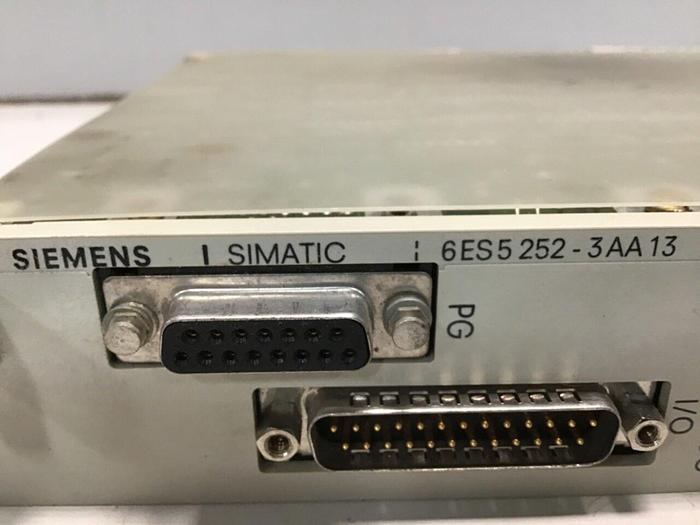 Used SIEMENS Control Module 6ES5 252-3AA13 #112108