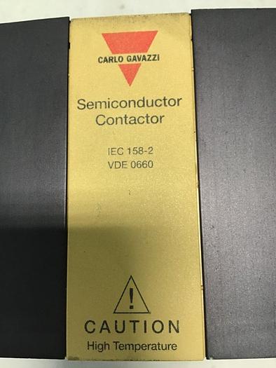 Used CARLO GAVAZZI Semiconductor Contactor RN2A48D50 #138679