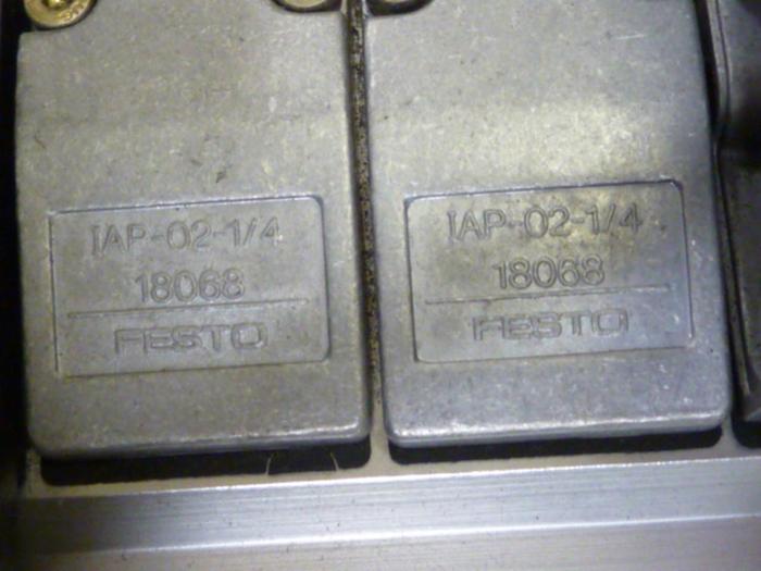 Used FESTO Control Block / Valve Terminal IFB8-02 #52717