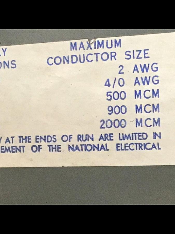 Used SQUARE D Wireway Gutter Box 5034 #128094